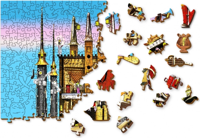 Puzzle recto-verso 2-en-1 pour deux fois plus de plaisir