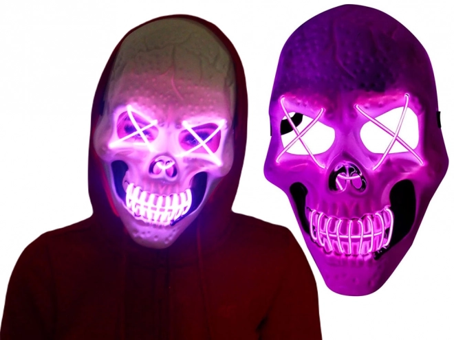 Masque lumineux Halloween