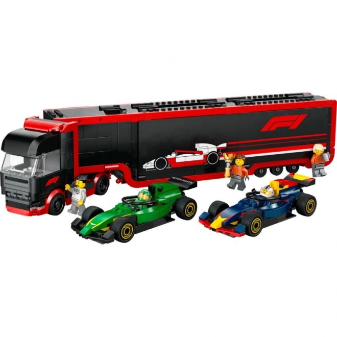 LEGO® City 60445 Camion F1® avec voitures F1® RB20 et AMR24