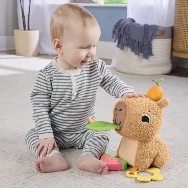 Fisher-Price jouet en peluche capybara avec accessoires