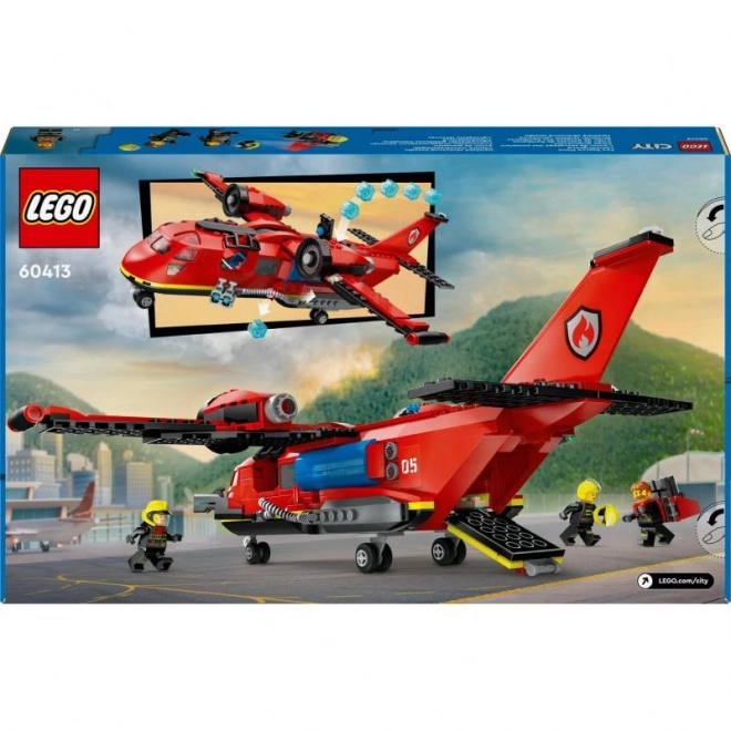 LEGO® City 60413 Avion de Secours des Pompiers