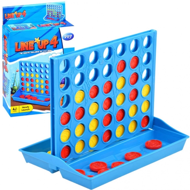 Jeu stratégique Line Up 4 couleur