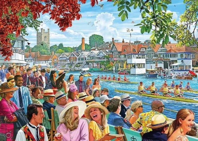 Puzzle GIBSONS Aviron en compétition 1000 pièces