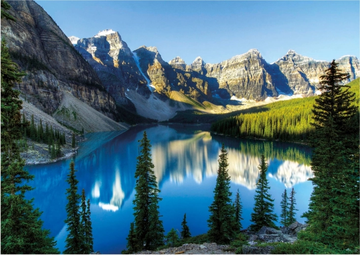 Puzzle Lac en Alberta 500 pièces
