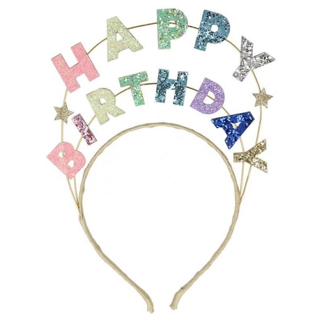 Serre-tête scintillant pour anniversaire