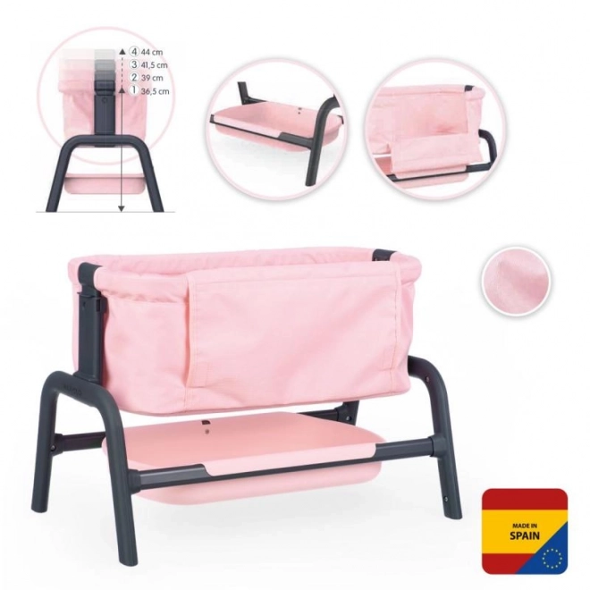 Lit Maxi Cosi rose clair pour poupées