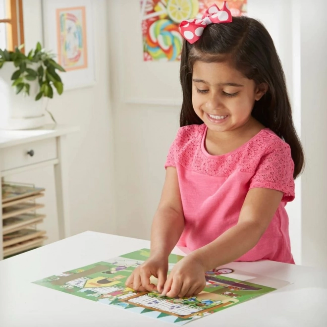 Blocs Autocollants Réutilisables 'Jouons à la Maison' Melissa & Doug