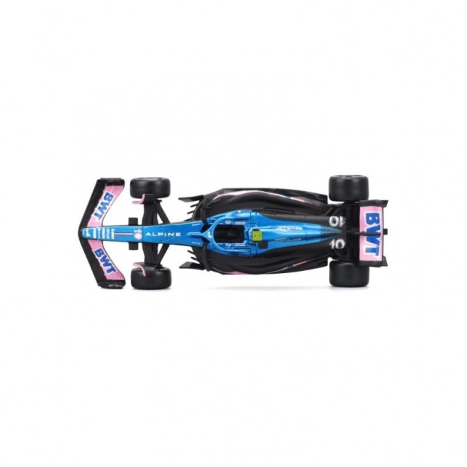 Bburago 1:43 COURSE Formule F1 - BWT Alpine F1 Équipe A523 (2023) #10 (Pierre Gasly)