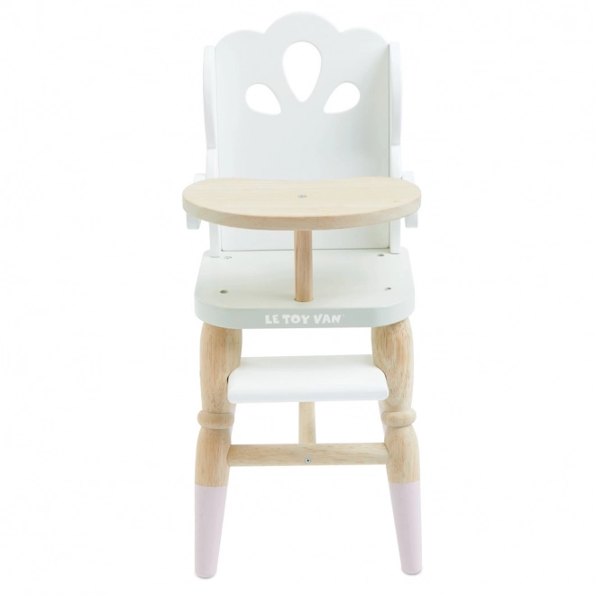 Chaise haute en bois pour poupées Le Toy Van