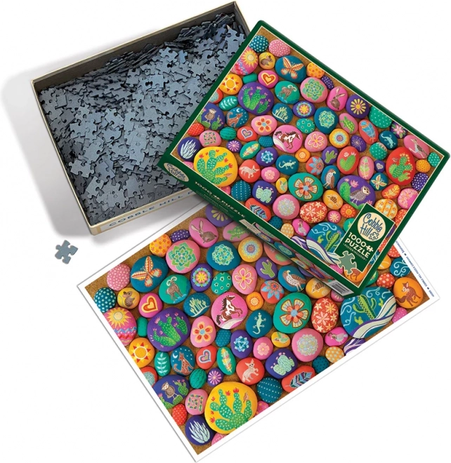 Puzzle Pierres Peintes du Sud-Ouest COBBLE HILL 1000 pièces