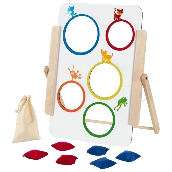 Jeu de lancer de sacs