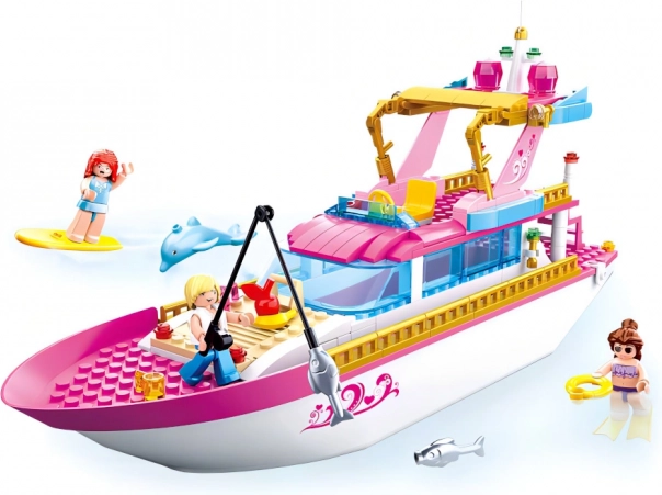 Sluban Girls Dream yacht de luxe jeu de construction