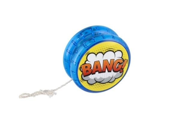 Jojo lumineux en plastique 6cm à piles mélange de types 12 pièces en boîte