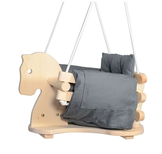 Balançoire pour les plus petits design Cheval