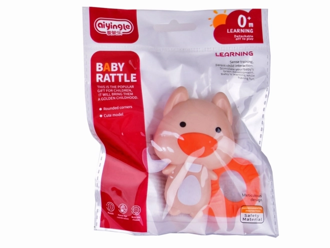 Jouet de dentition animal amusant pour enfants