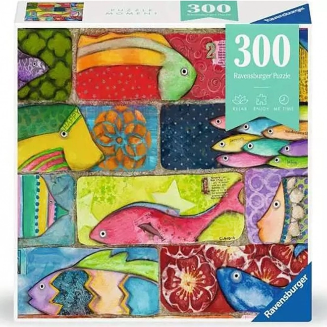 Puzzle Ravensburger Poissons 300 pièces