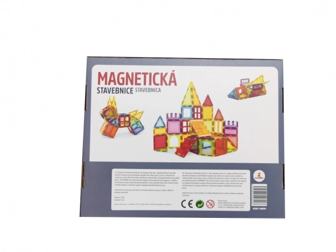 Jeu de construction magnétique colorée pour enfants
