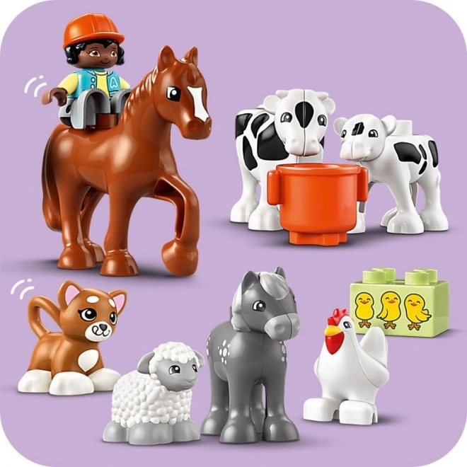 LEGO® DUPLO® 10416 Prendre soin des animaux de la ferme
