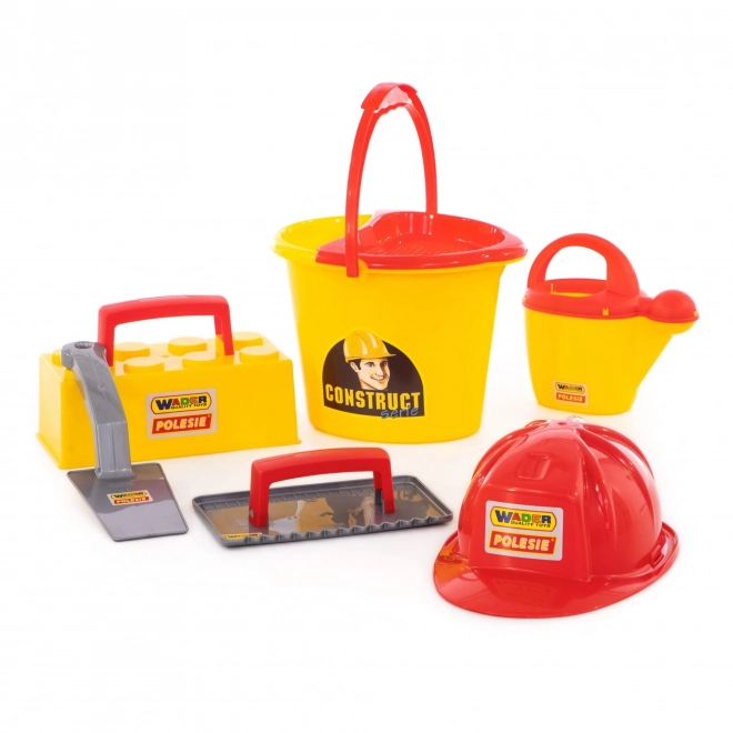Kit de maçon pour enfants Wader ConsTruct