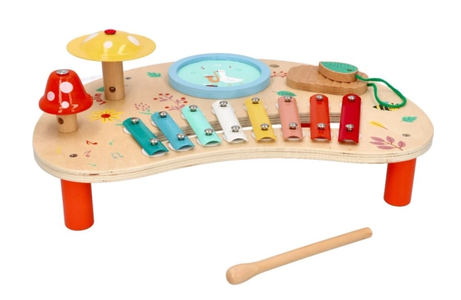 Claviers métalliques colorés