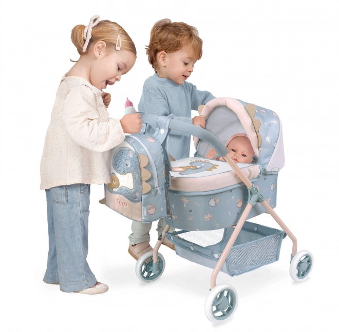DeCuevas 86080 Mon premier landau pour poupées avec sac à dos COCO 2024 - 56 cm