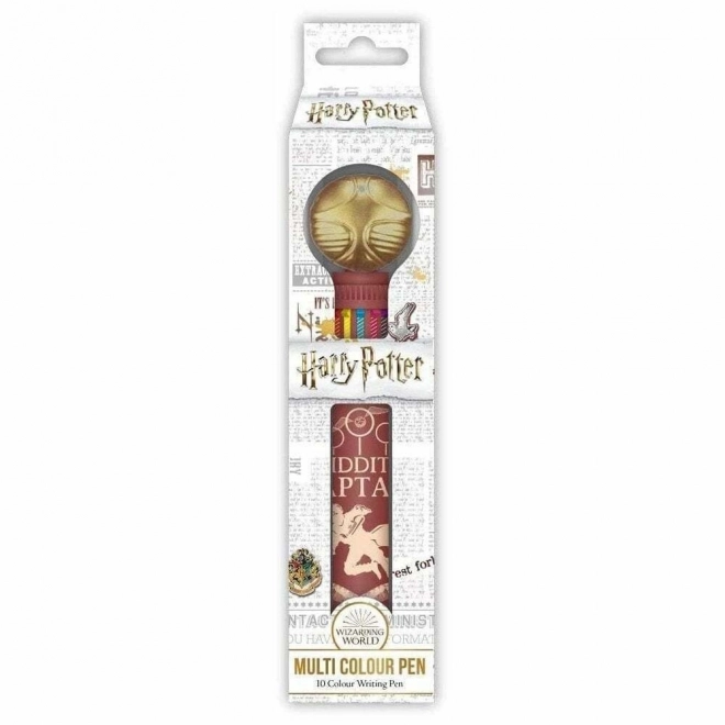 Stylo couleur Harry Potter Vif d'Or