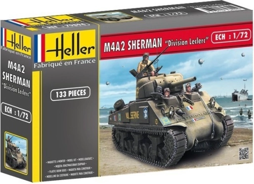Maquette plastique de char M4A2 Sherman 1:72