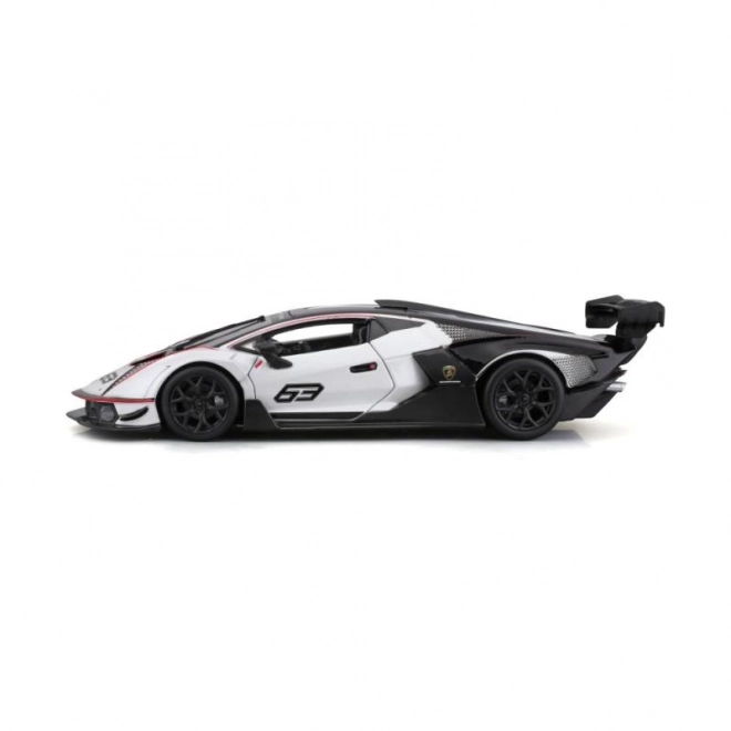 Bburago 1:24 Course Lamborghini Essenza SCV12 – Blanc