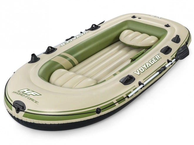 Embarcation gonflable pour 3 personnes avec rames Voyager X3