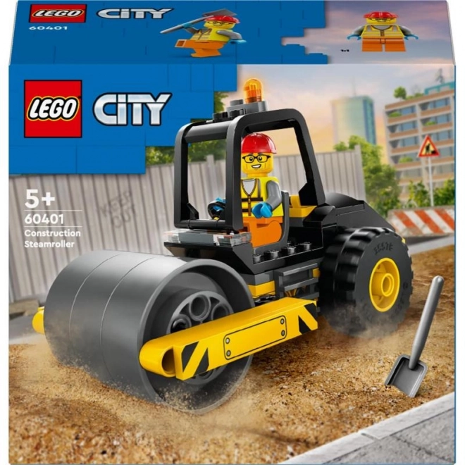LEGO® City 60401 Rouleau compresseur à vapeur