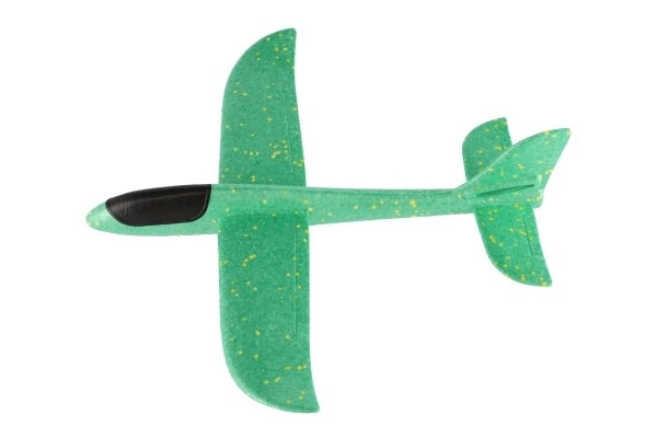 Avion planeur modèle en mousse 47cm 3 couleurs sur carte