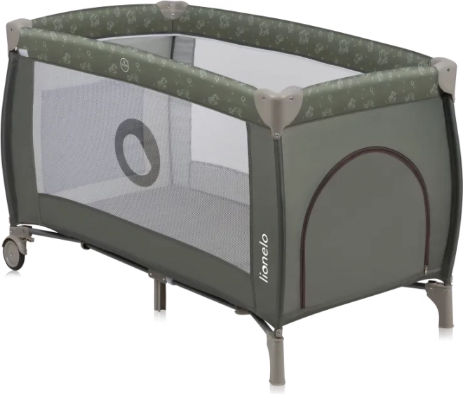 Lit de voyage Lionelo Sven Plus Beige Olive