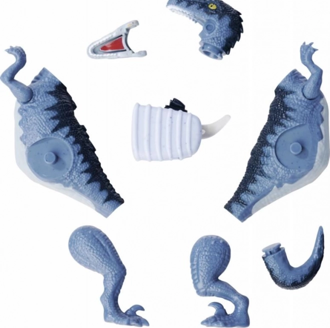 Figurine de dinosaure lumineuse dans un œuf