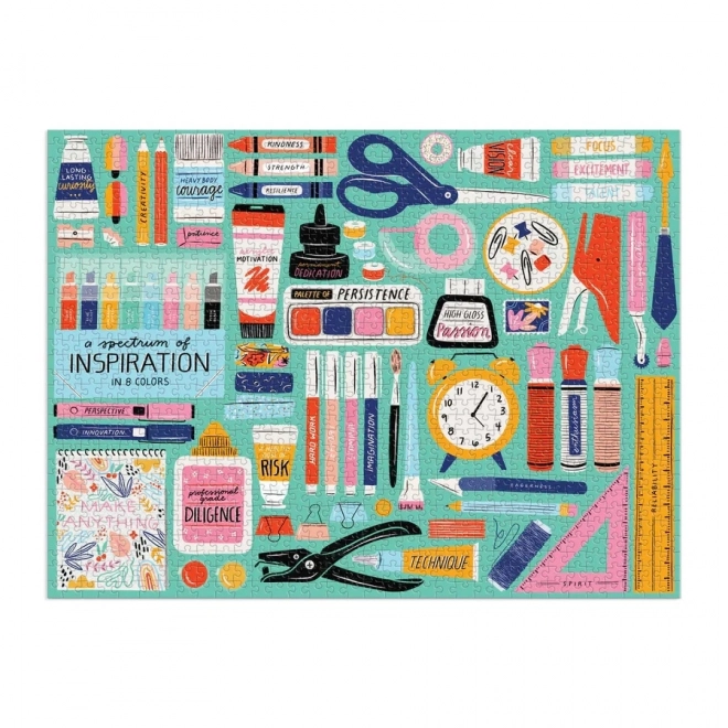 Puzzle Galison Outils Créatifs 1000 pièces