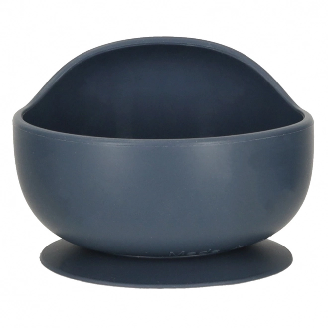 Set de vaisselle en silicone bleu foncé Écureuil - 9 pièces