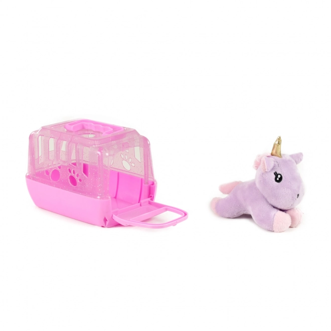 Maison portative avec une licorne