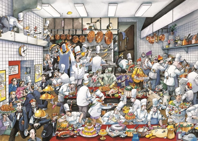 Puzzle HEYE Cartoon Classics : Cuisiniers créatifs 1000 pièces