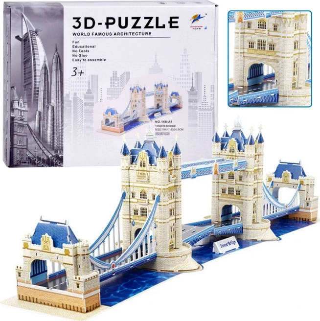 Puzzle 3D Tower Bridge 120 pièces