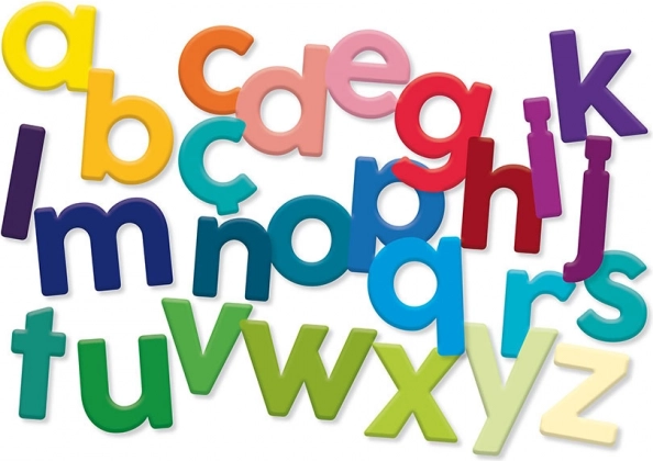 Vilac Abécédaire Magnétique en Bois Lettres Minuscules