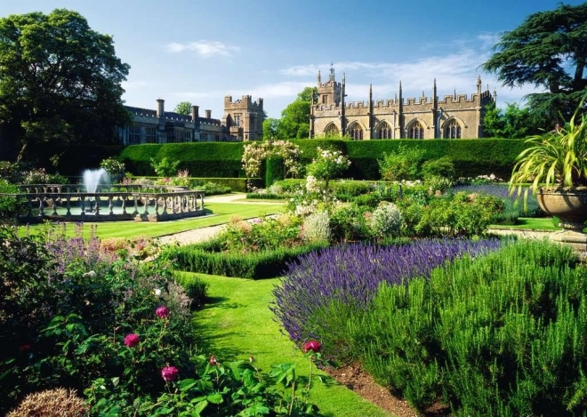 Puzzle 1000 pièces – jardin royal en Angleterre RAVENSBURGER