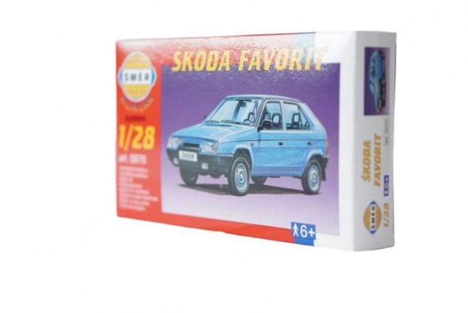 Modèle de voiture Kliklak Škoda Favorit