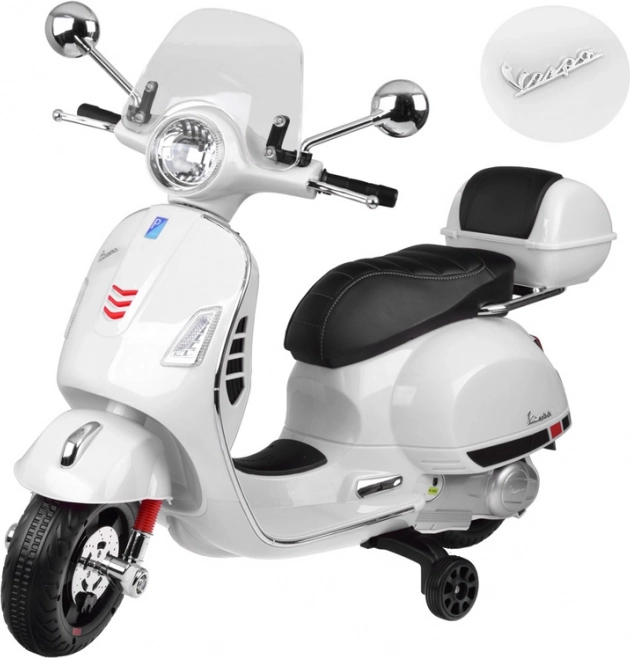 Scooter électrique Vespa GTS Super pour enfants – Bílá