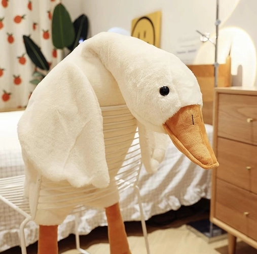Grande oie en peluche pour enfants 130 cm
