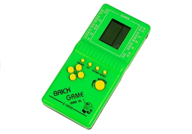 Jeu de poche électronique Tetris Vert