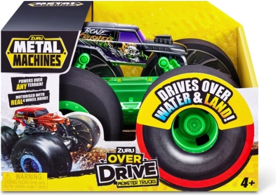RC monster truck ZURU Metal Machines Over Drive amphibie