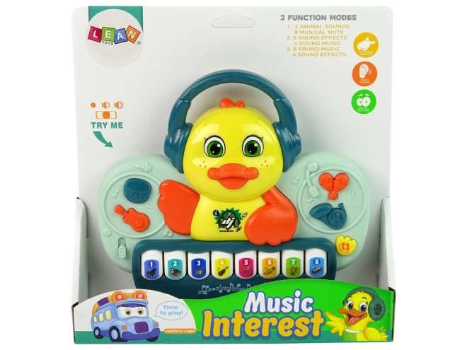 Piano DJ Canard Interactif Son Instruments de Musique Mélodie