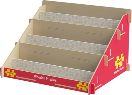 Grand support en bois pour puzzles BIGJIGS TOYS