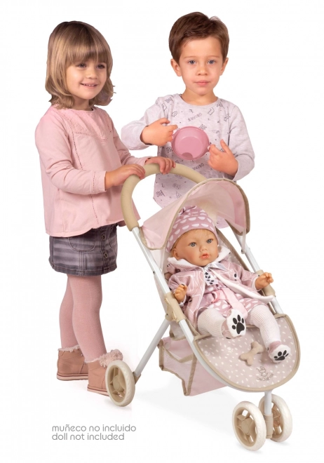 DeCuevas 90243 Poussette de sport pour poupées tricycle DIDI 2021 - 55 cm