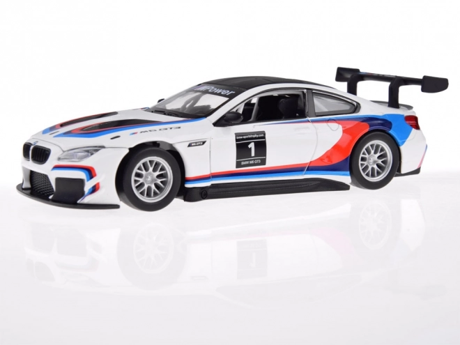 Modèle réduit en métal de la voiture de sport BMW M6 GT3