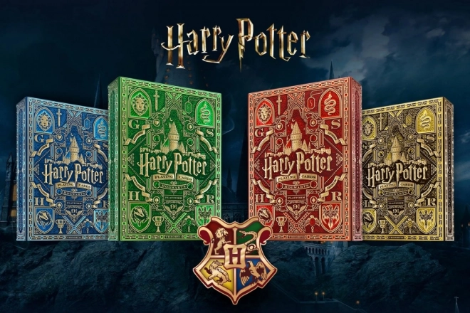 Cartes Harry Potter paquet rouge - Gryffondor